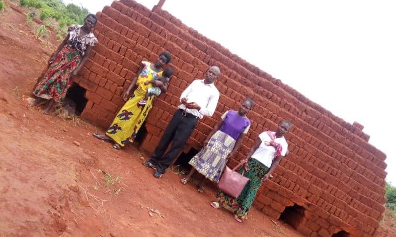 Mimbulu Church building bricks ready